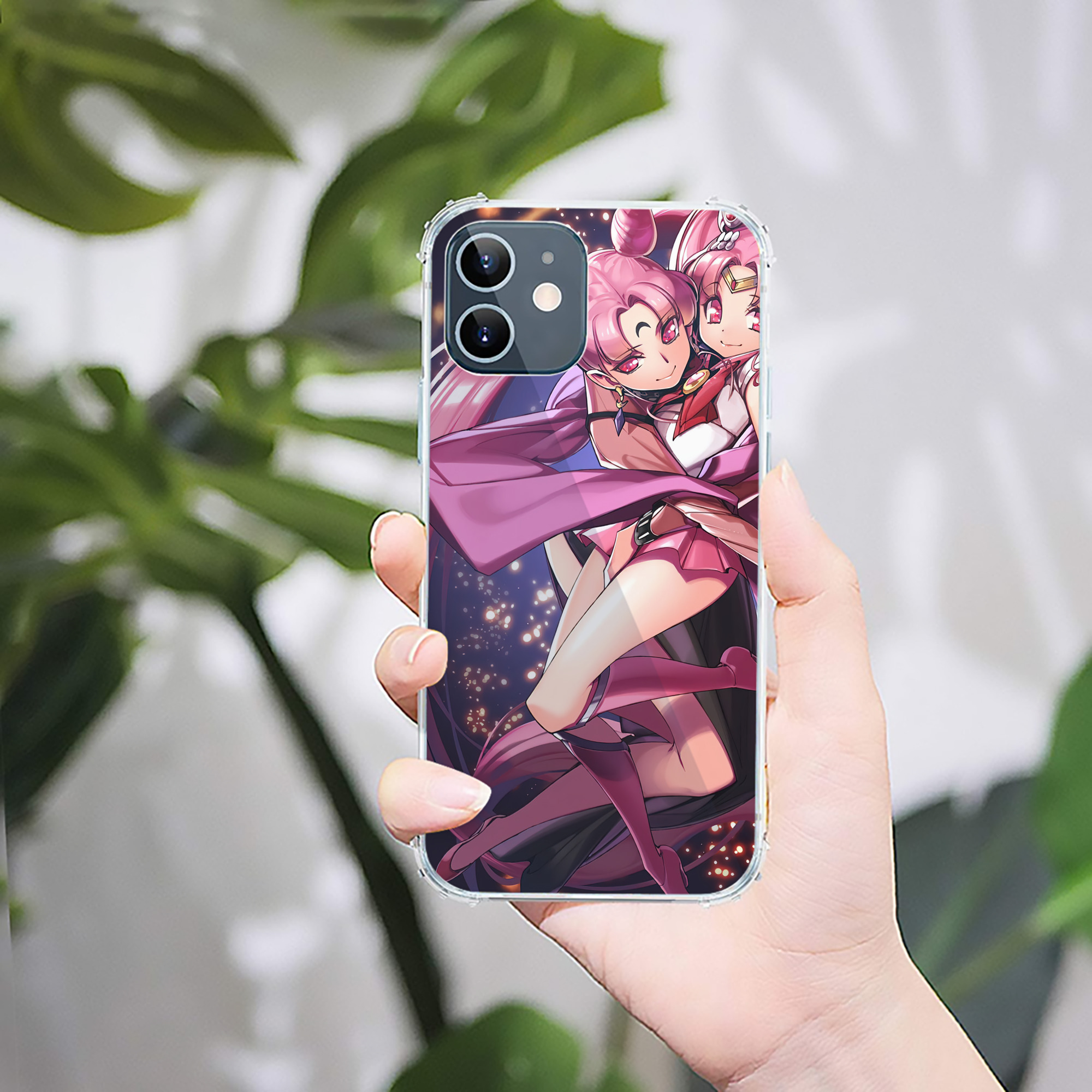 （画像用） 美少女戦士セーラームーン Sailor Moon 【iPhone 12シリーズ対応】透明スマホケース（クリアソフトケース）